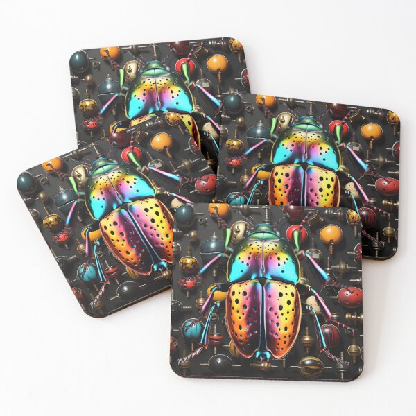 Item preview, Beetle - Vibrant Multicolored  designed and sold by ART-VUVULE.