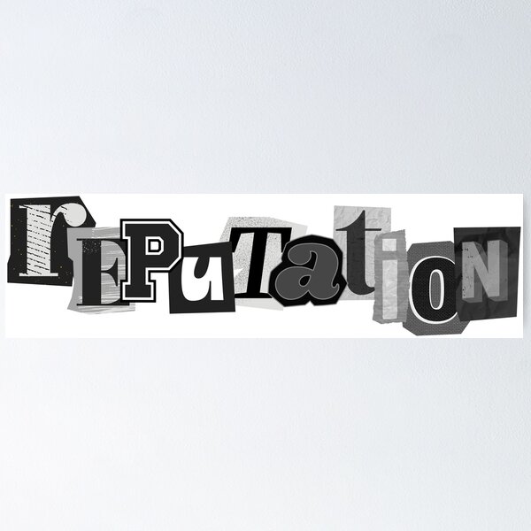 Item preview, Big Reputation Letters designed and sold by Bailey Gagnon.