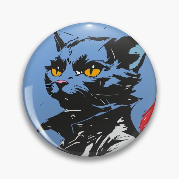 Item preview, Demon Hunter Cat designed and sold by artistua.