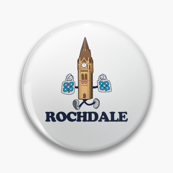Item preview, Rochdale Town Hall (1930s rubberhose cartoon character style) designed and sold by jimmy-digital.