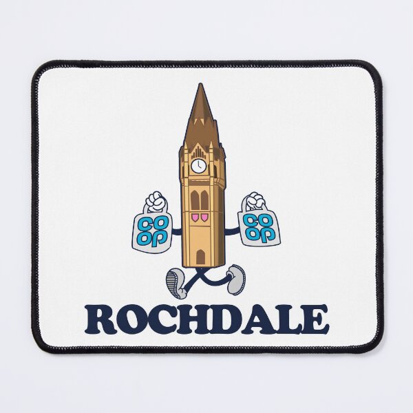 Item preview, Rochdale Town Hall (1930s rubberhose cartoon character style) designed and sold by jimmy-digital.