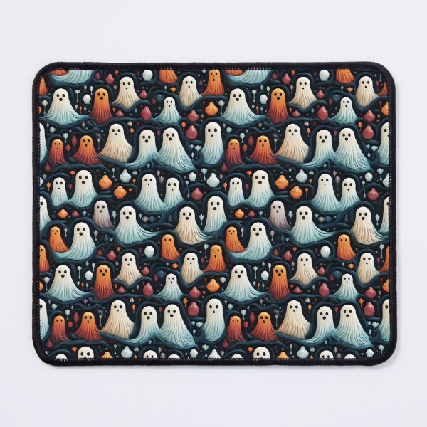 Item preview, 3D Fun Halloween Ghosts Pattern designed and sold by wizardsncastles.