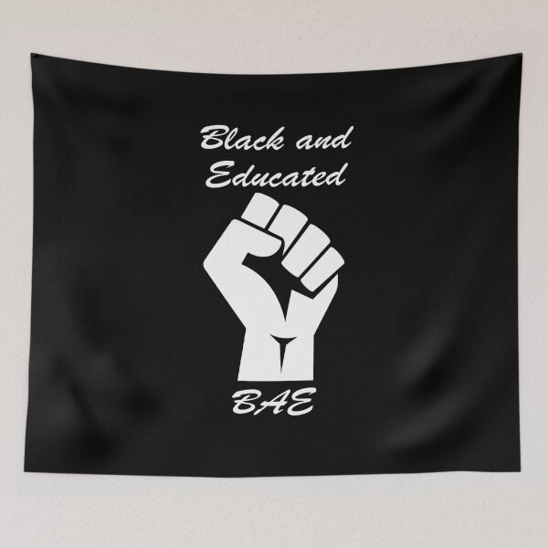 Item preview, BAE Black And Educated  | BLM Movement Power  designed and sold by TeeTimeGuys.