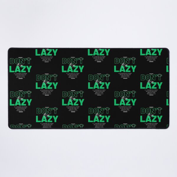 Item preview,  Don't Be Lazy 02 designed and sold by Seed of Faith Designs.