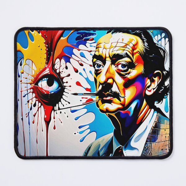 Item preview, Salvador Dali, was a Spanish surrealist artist renowned for his technical skill designed and sold by AiPoliviosArt.