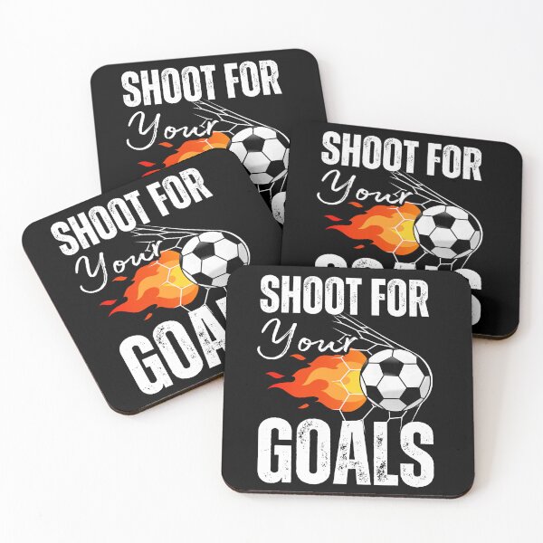 Item preview, Shoot For Your Goals Soccer Says the Flaming Ball designed and sold by Dunbi1010.