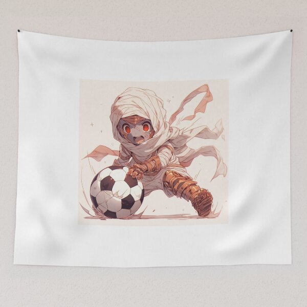 Item preview, Mummy Child Playing Soccer designed and sold by MySportsArt.
