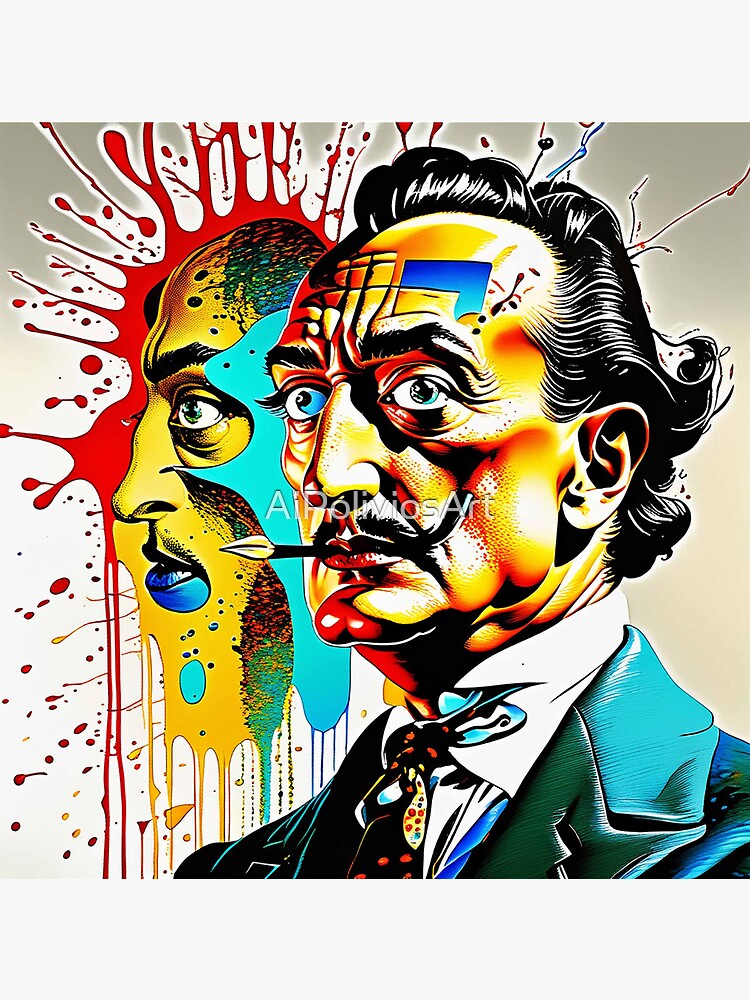 Salvador Dali, was a Spanish surrealist artist renowned for his technical  skill | Art Print