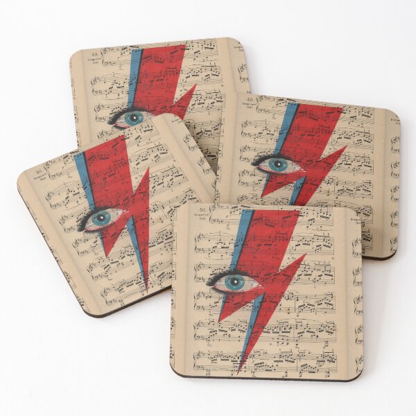 Artikelvorschau, David Bowie Eyes Lightning Ziggy Stardust Bowies Lightning entworfen und verkauft von lapetiteart.