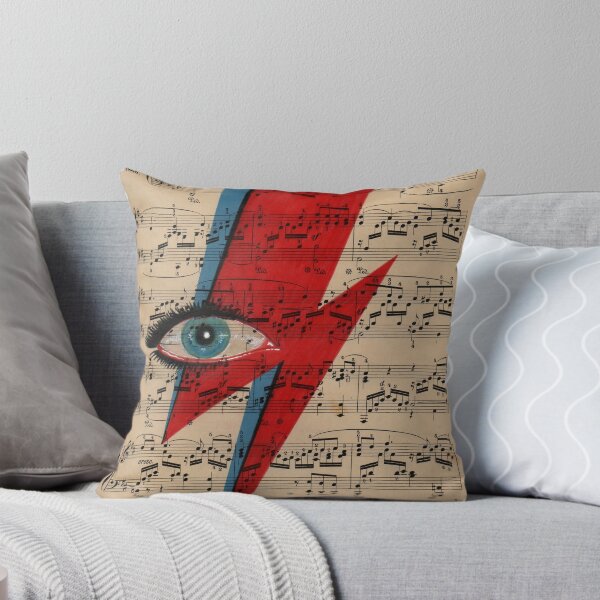 Item preview, David Bowie Eyes lightning Ziggy Stardust Bowie's Lightning designed and sold by lapetiteart.