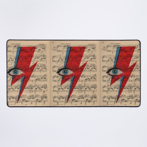 Item preview, David Bowie Eyes lightning Ziggy Stardust Bowie's Lightning designed and sold by lapetiteart.