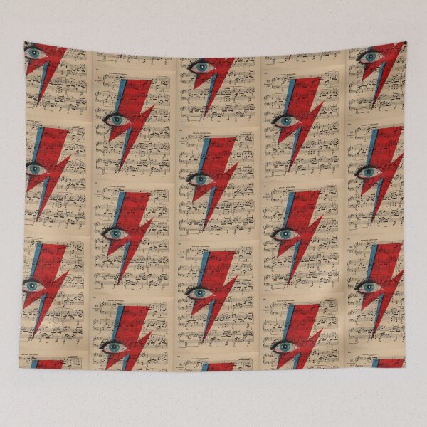 Artikelvorschau, David Bowie Eyes Lightning Ziggy Stardust Bowies Lightning entworfen und verkauft von lapetiteart.
