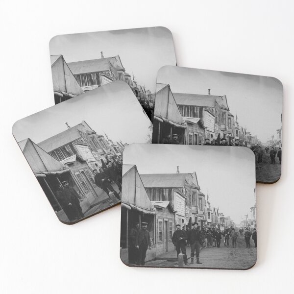 Item preview, Street scene on Front St Nome, Alaska, ca 1900 designed and sold by Francespoppy.