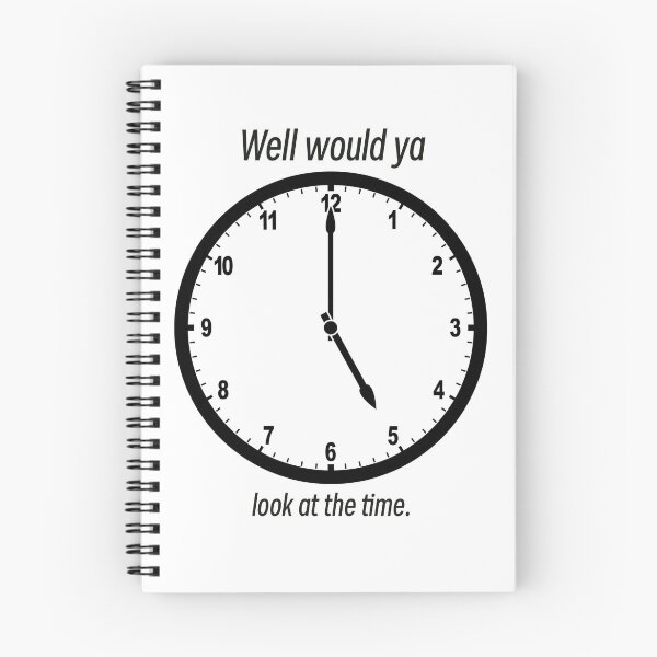 Item preview, 5:00 designed and sold by Geekity.