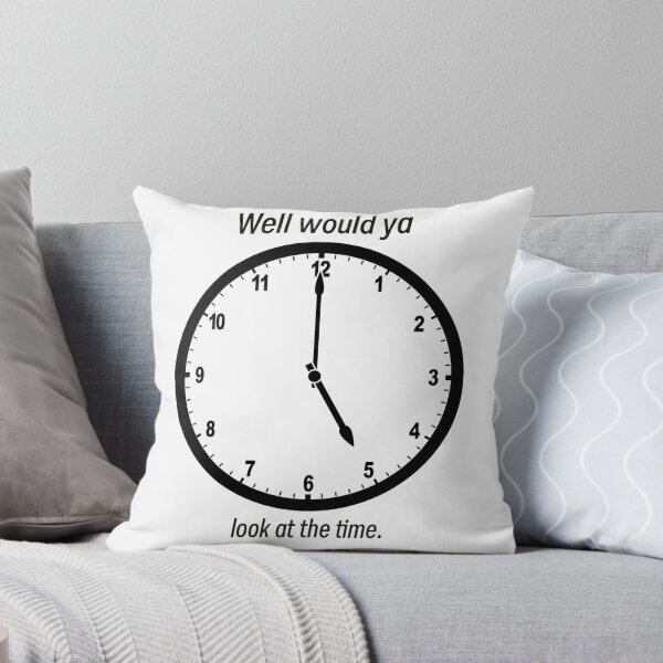 Item preview, 5:00 designed and sold by Geekity.