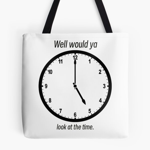 Item preview, 5:00 designed and sold by Geekity.