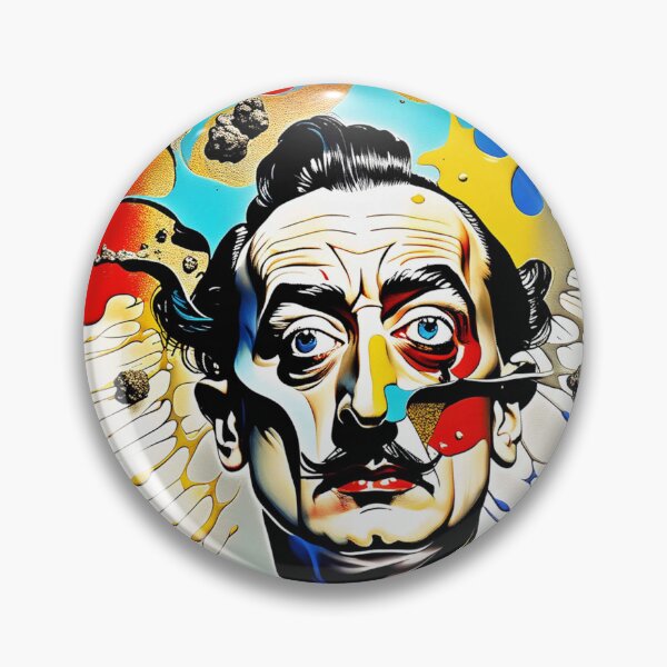 Item preview, Salvador Dali, was a Spanish surrealist artist renowned for his technical skill designed and sold by AiPoliviosArt.