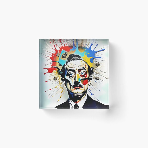 Item preview, Salvador Dali, was a Spanish surrealist artist renowned for his technical skill designed and sold by AiPoliviosArt.