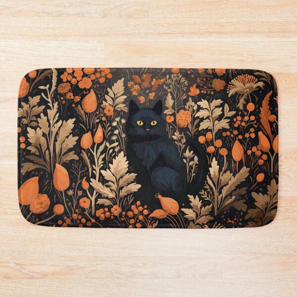 Item preview, Black Cat's Spellbinding Garden designed and sold by meggydesigns.