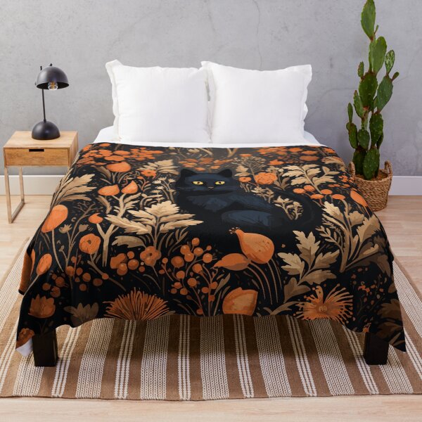 Item preview, Black Cat's Spellbinding Garden designed and sold by meggydesigns.