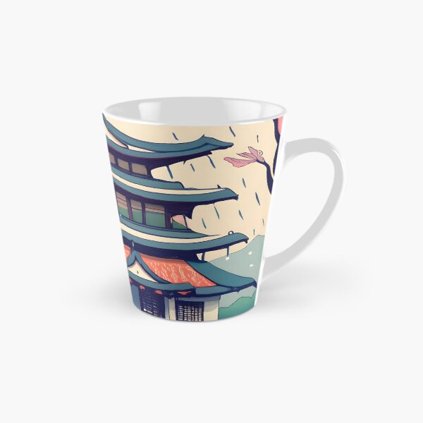 Item preview, Old Traditional Korean house Hanok Drawing designed and sold by Patricks-Art.