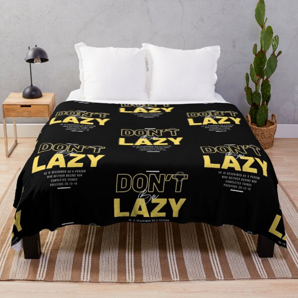 Item preview, Don't Be Lazy 05 designed and sold by Seed of Faith Designs.