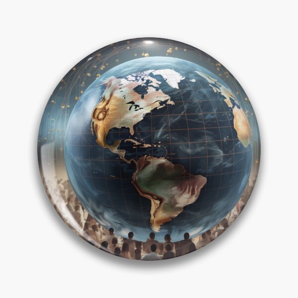 Item preview, "Economic Conversations in a Global Landscape" designed and sold by ChamounVisual.
