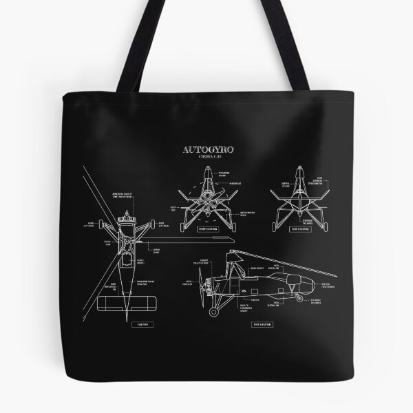 Item preview, Autogyro: Cierva C.30 (White Stencil-No Background) designed and sold by BGALAXY.