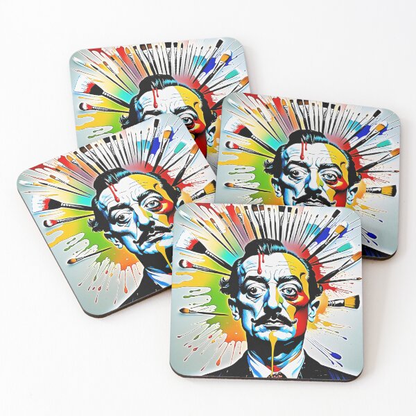 Item preview, Salvador Dali, was a Spanish surrealist artist renowned for his technical skill designed and sold by AiPoliviosArt.