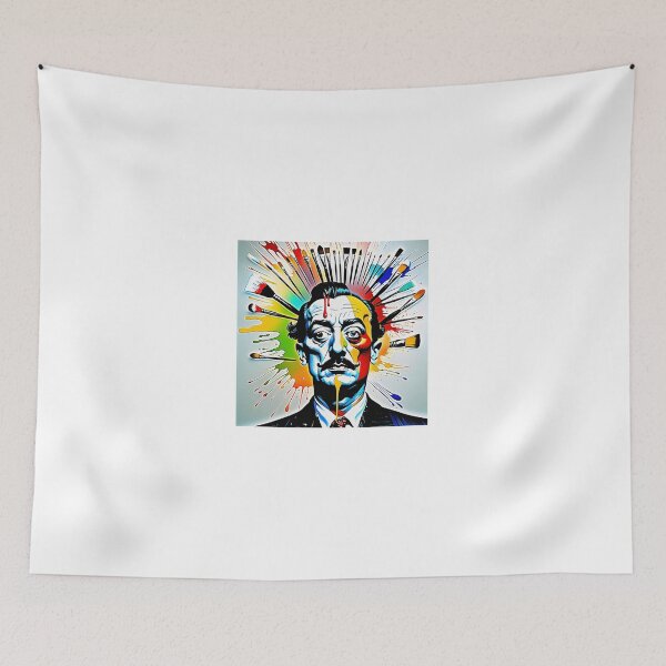 Item preview, Salvador Dali, was a Spanish surrealist artist renowned for his technical skill designed and sold by AiPoliviosArt.