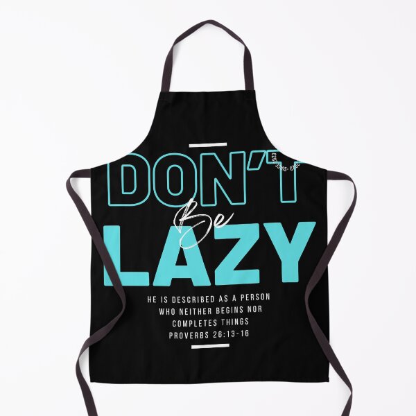 Item preview, Don't Be Lazy 06 designed and sold by Seed of Faith Designs.