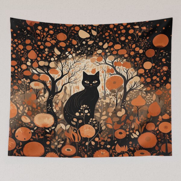 Item preview, Witching Hour Cat designed and sold by meggydesigns.