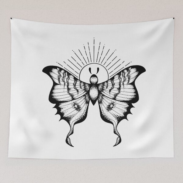Item preview, Transparent Black Butterfly designed and sold by feeling-bleu.