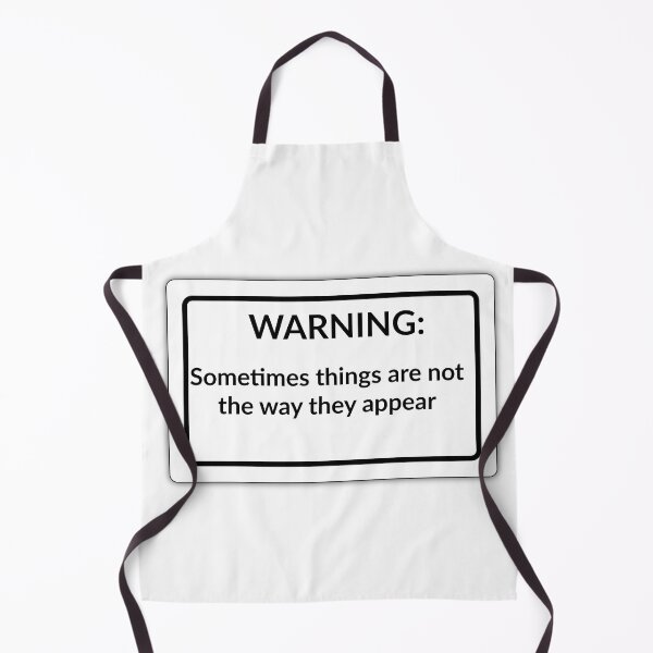 Item preview, warning designed and sold by Safa Reda.