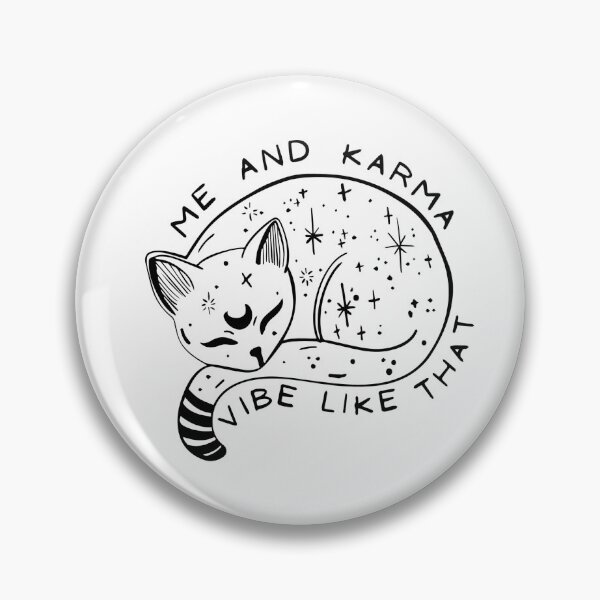 Item preview, Me and Karma Vibe Like That Karma Is A Cat Albums Lyrics designed and sold by MaytoDigital.