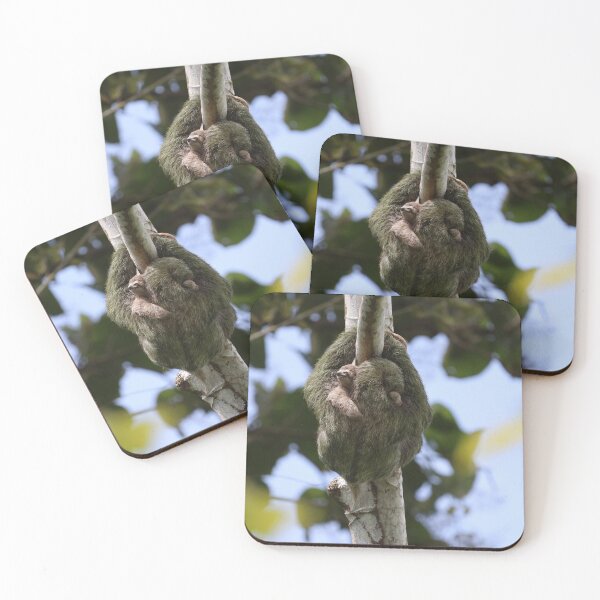 Item preview, 3-toed sloth mom and baby designed and sold by TigerGirl808.