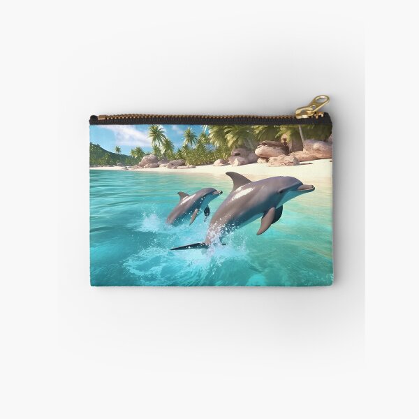 Item preview, dolphins near the beach designed and sold by LoLoCreation82.