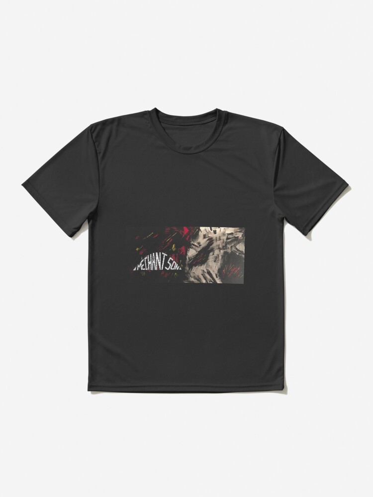 Aperçu 2 sur 7. T-shirt respirant avec l'œuvre Méchant son , matériel promotionnel. créée et vendue par martinb1962.