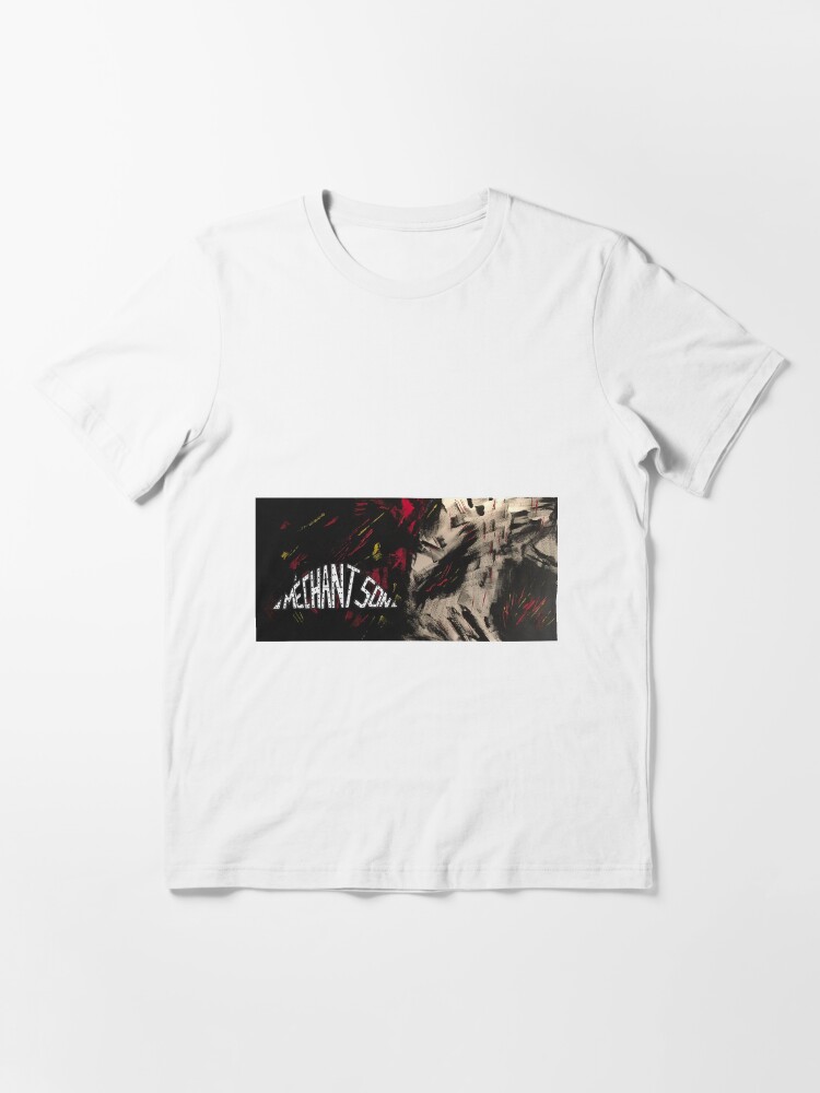 Aperçu 3 sur 7. T-shirt essentiel avec l'œuvre Méchant son , matériel promotionnel. créée et vendue par martinb1962.
