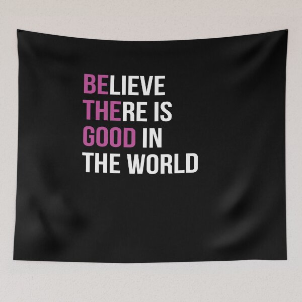 Item preview, Believe There Is Good In The World  | Happy Heart  designed and sold by TeeTimeGuys.