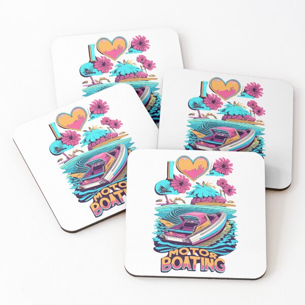Item preview, I Love Motor Boating, I Heart Motor Boating - Boat Captain & Boating, Motor Boating designed and sold by ZingZone.