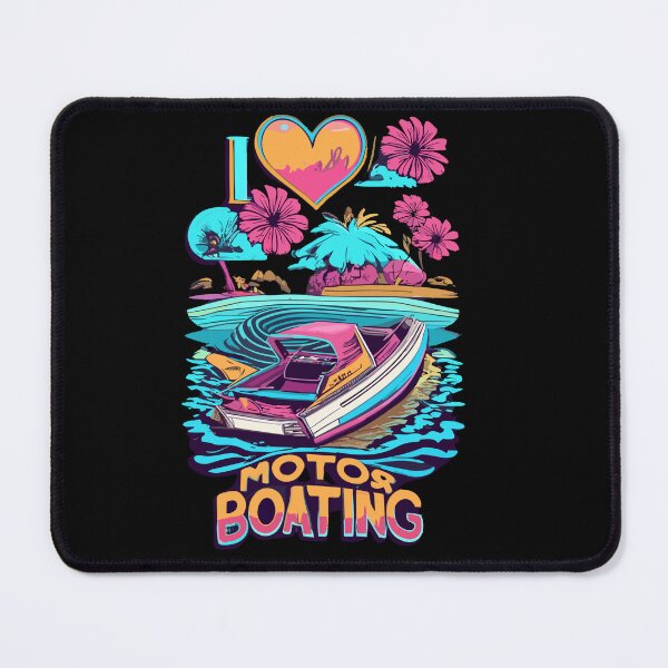 Item preview, I Love Motor Boating, I Heart Motor Boating - Boat Captain & Boating, Motor Boating designed and sold by ZingZone.