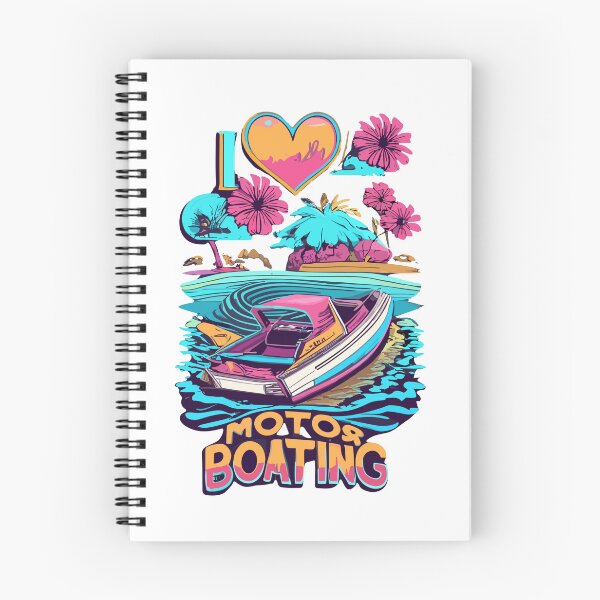 Item preview, I Love Motor Boating, I Heart Motor Boating - Boat Captain & Boating, Motor Boating designed and sold by ZingZone.