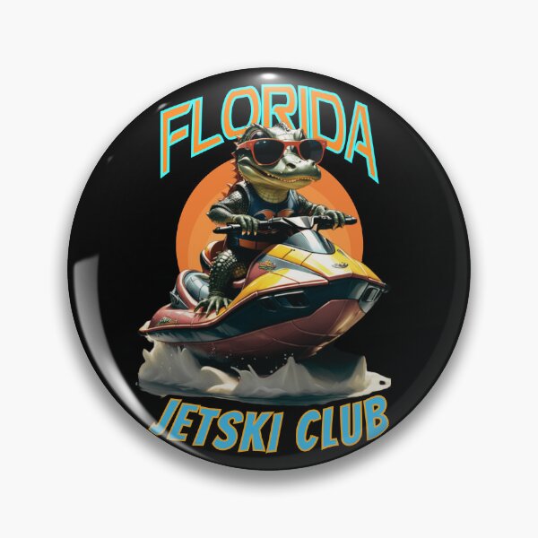 Item preview, A cool and cute alligator riding a jetski designed and sold by Animal world designs.