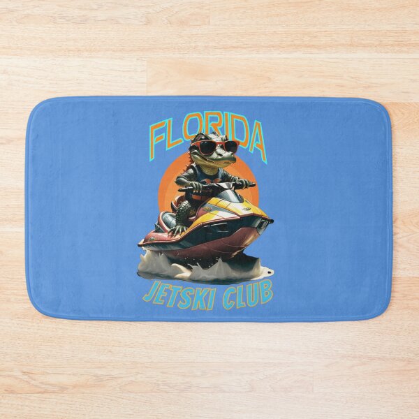 Item preview, A cool and cute alligator riding a jetski designed and sold by Animal world designs.