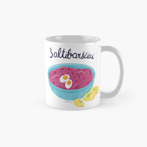 Item preview, Šaltibarščiai / Lithuanian cold beetroot soup designed and sold by Chestnut and Pie.