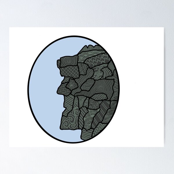 Item preview, Old man on the mountain designed and sold by Aloha Saints.