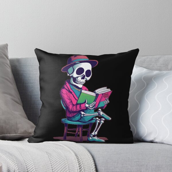 Item preview, Funny Skeleton Reading Book of Ghost Stories Halloween designed and sold by Nature's Fancy.