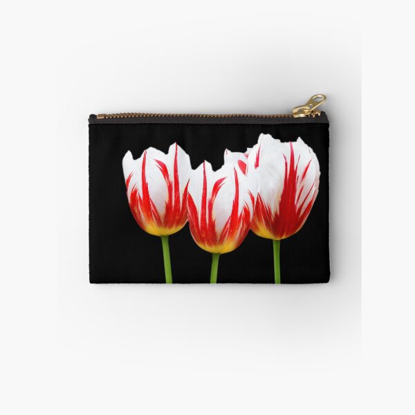 Item preview, Maple Leaf Tulips on Black designed and sold by walkswithnature.
