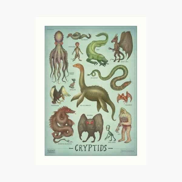 Loch-Ness-Monster Kunstdruck